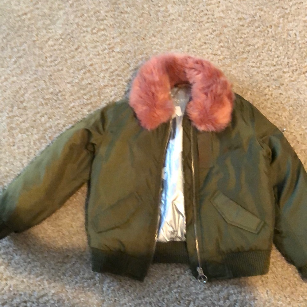 Bomber jacket for girls